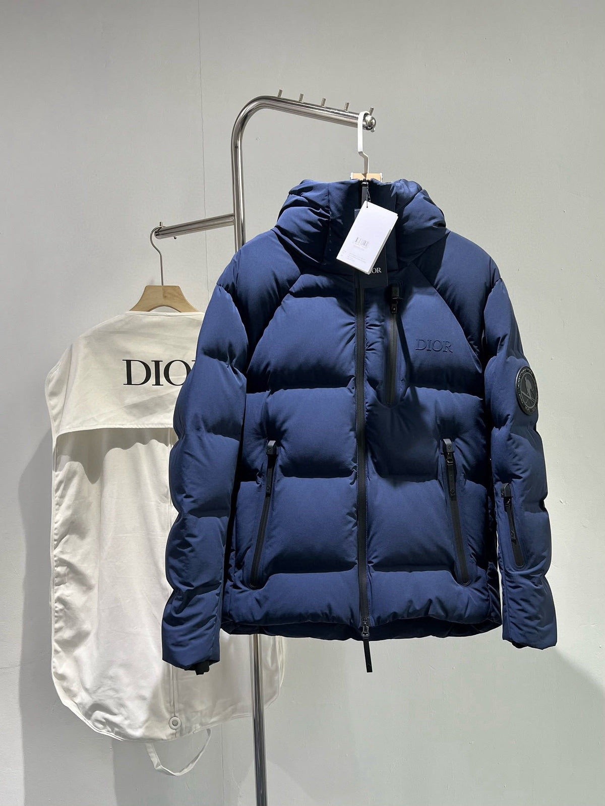 CD SKI PUFFER COAT NAVY - (PRE ORDER)