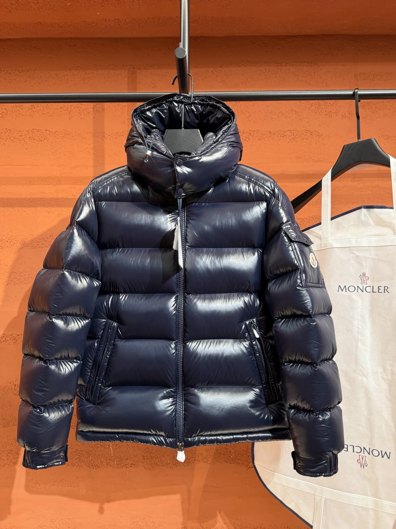 MNCLR MAYA COAT NAVY - (PRE ORDER)