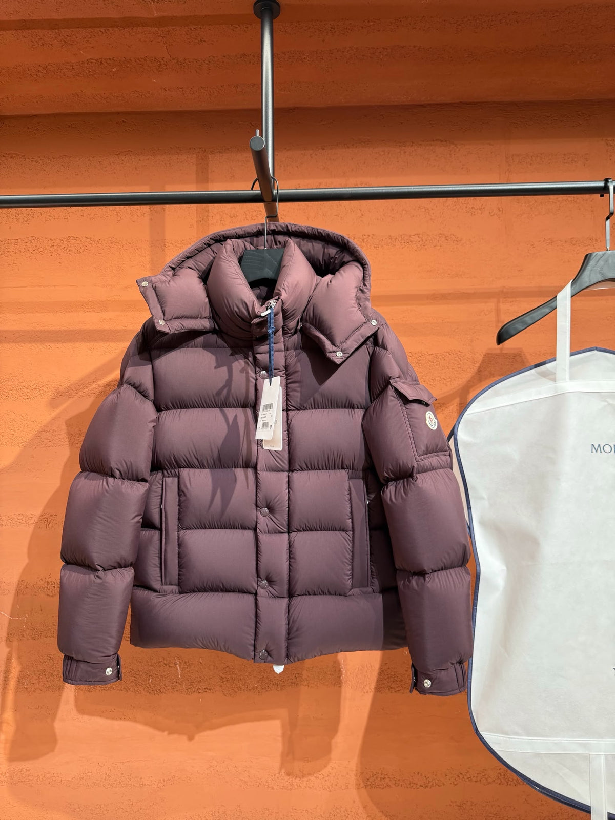 MNCLR QUILTED DOWN PUFFER COAT MAUVE -  PRE-ORDER