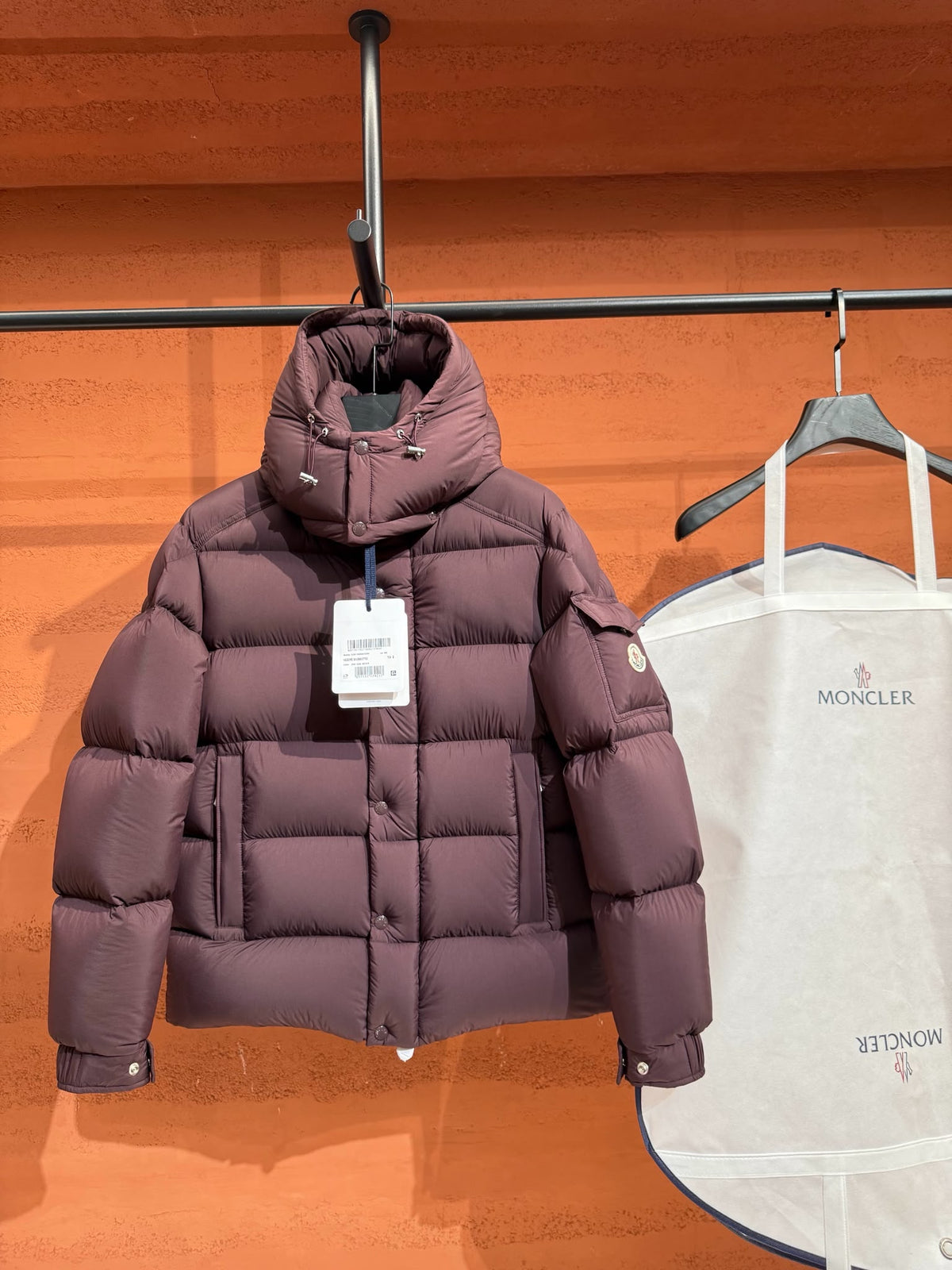 MNCLR QUILTED DOWN PUFFER COAT MAUVE -  PRE-ORDER