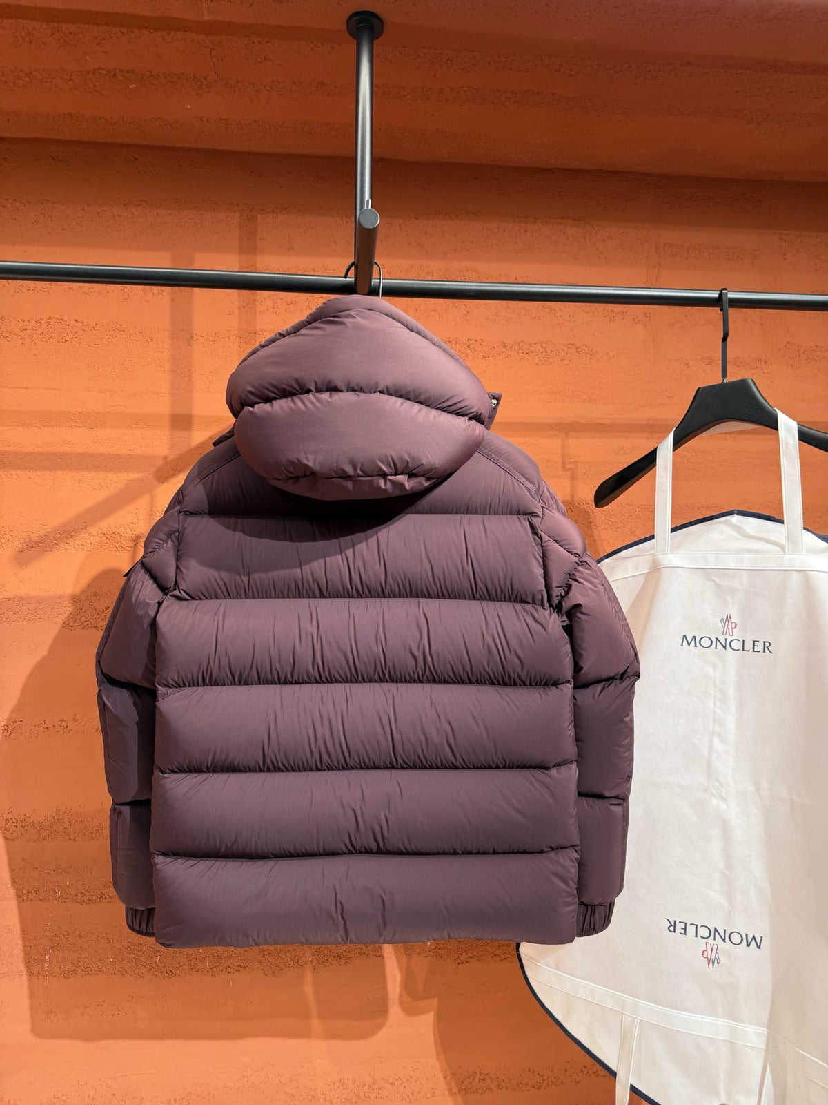MNCLR QUILTED DOWN PUFFER COAT MAUVE -  PRE-ORDER