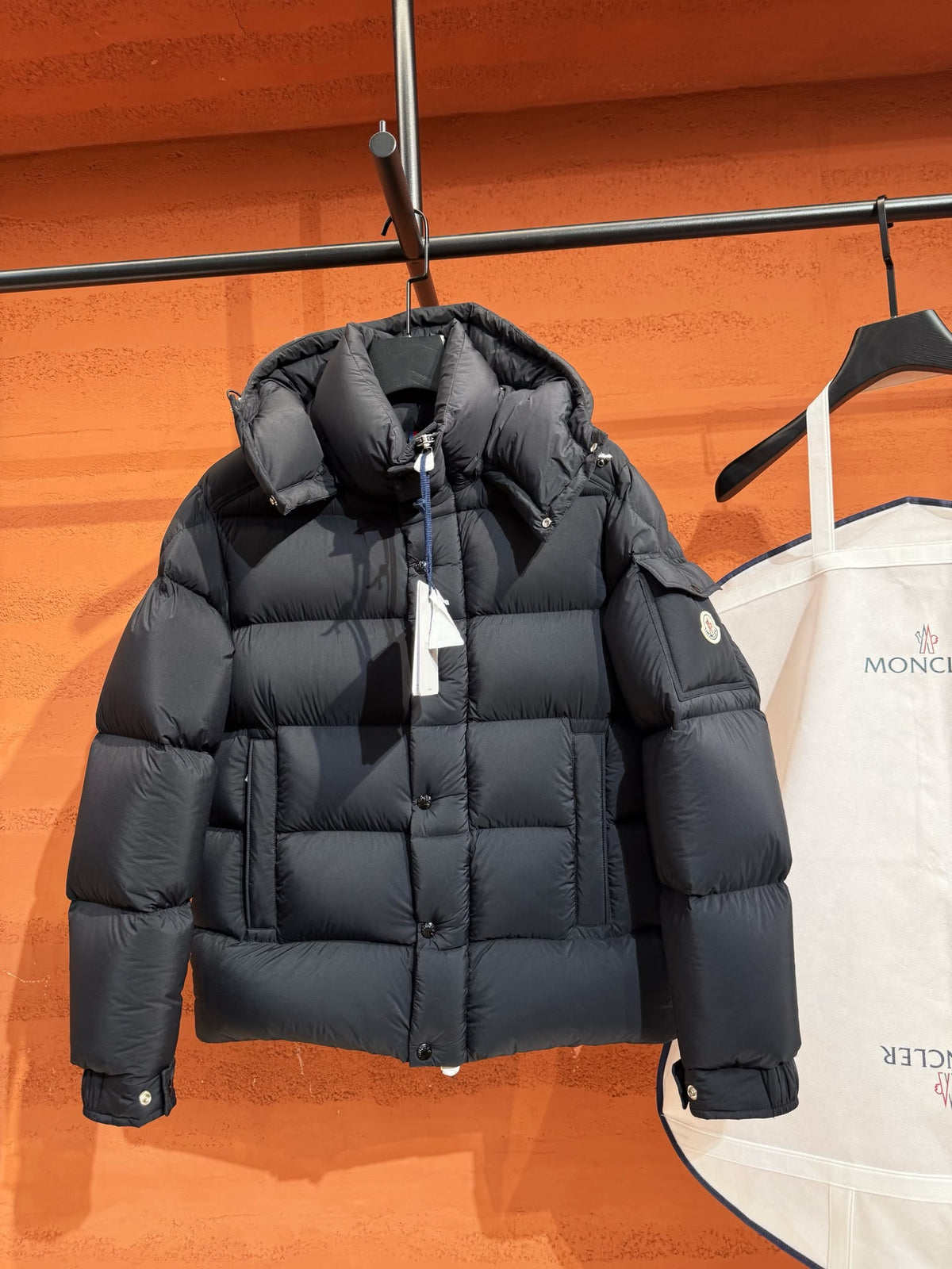 MNCLR QUILTED DOWN PUFFER COAT BLACK -  PRE-ORDER
