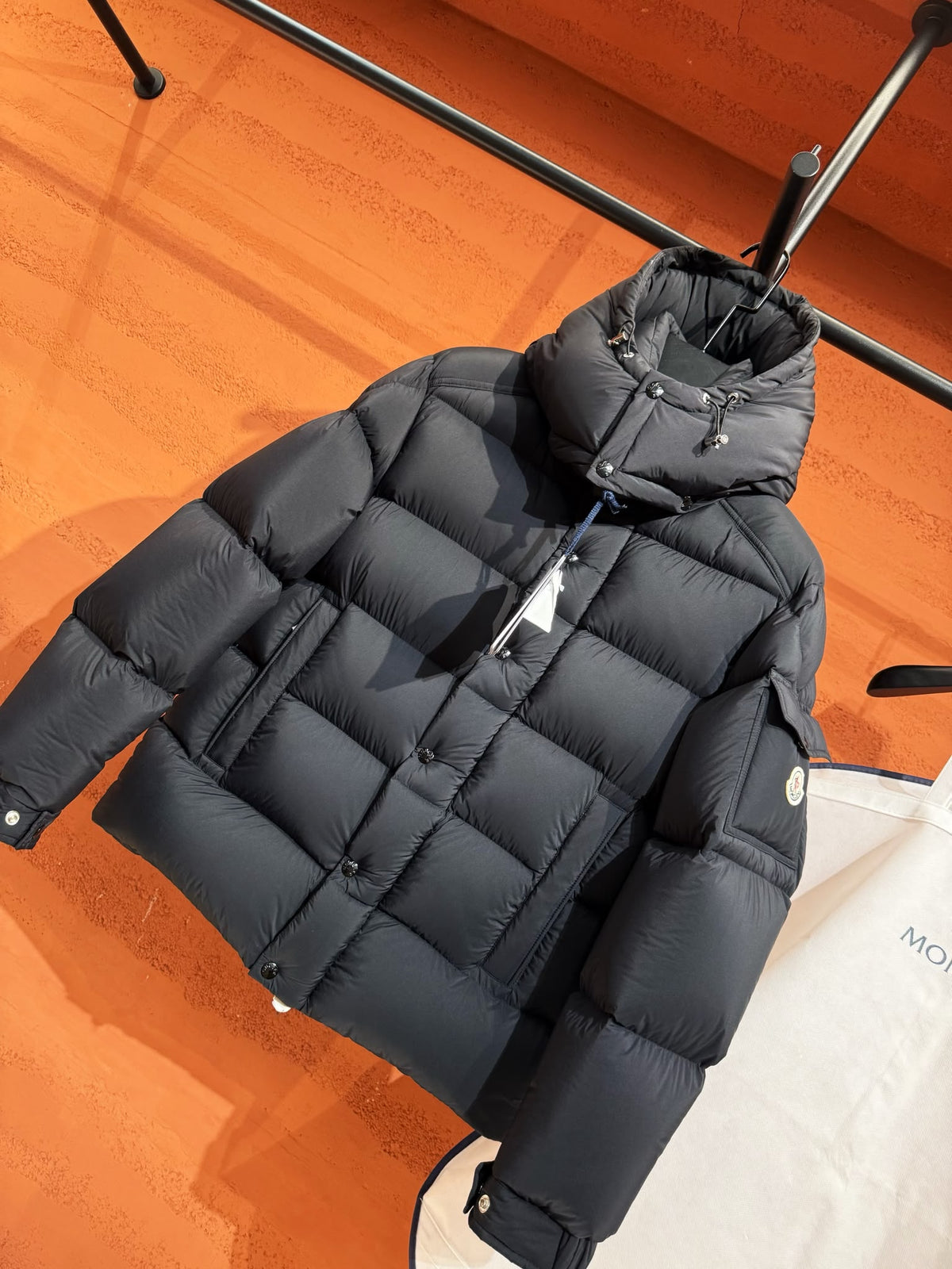 MNCLR QUILTED DOWN PUFFER COAT BLACK -  PRE-ORDER