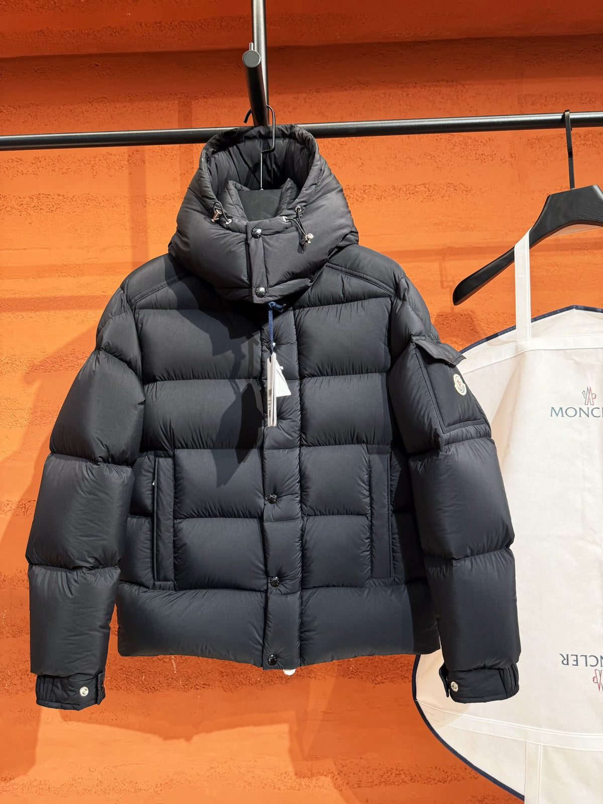 MNCLR QUILTED DOWN PUFFER COAT BLACK -  PRE-ORDER