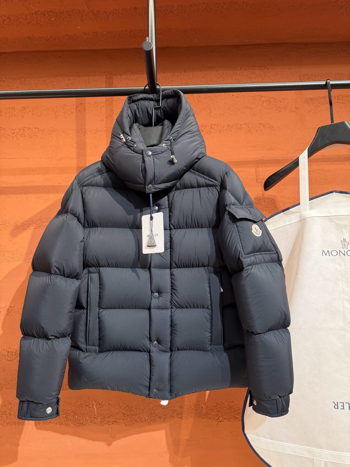 MNCLR QUILTED DOWN PUFFER COAT NAVY -  PRE-ORDER