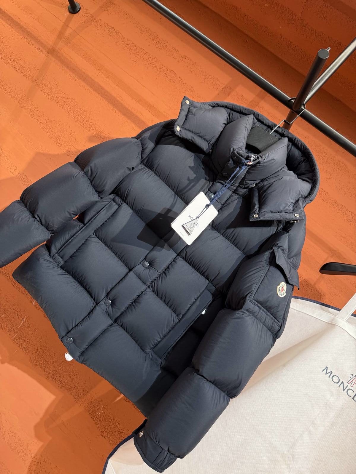 MNCLR QUILTED DOWN PUFFER COAT NAVY -  PRE-ORDER