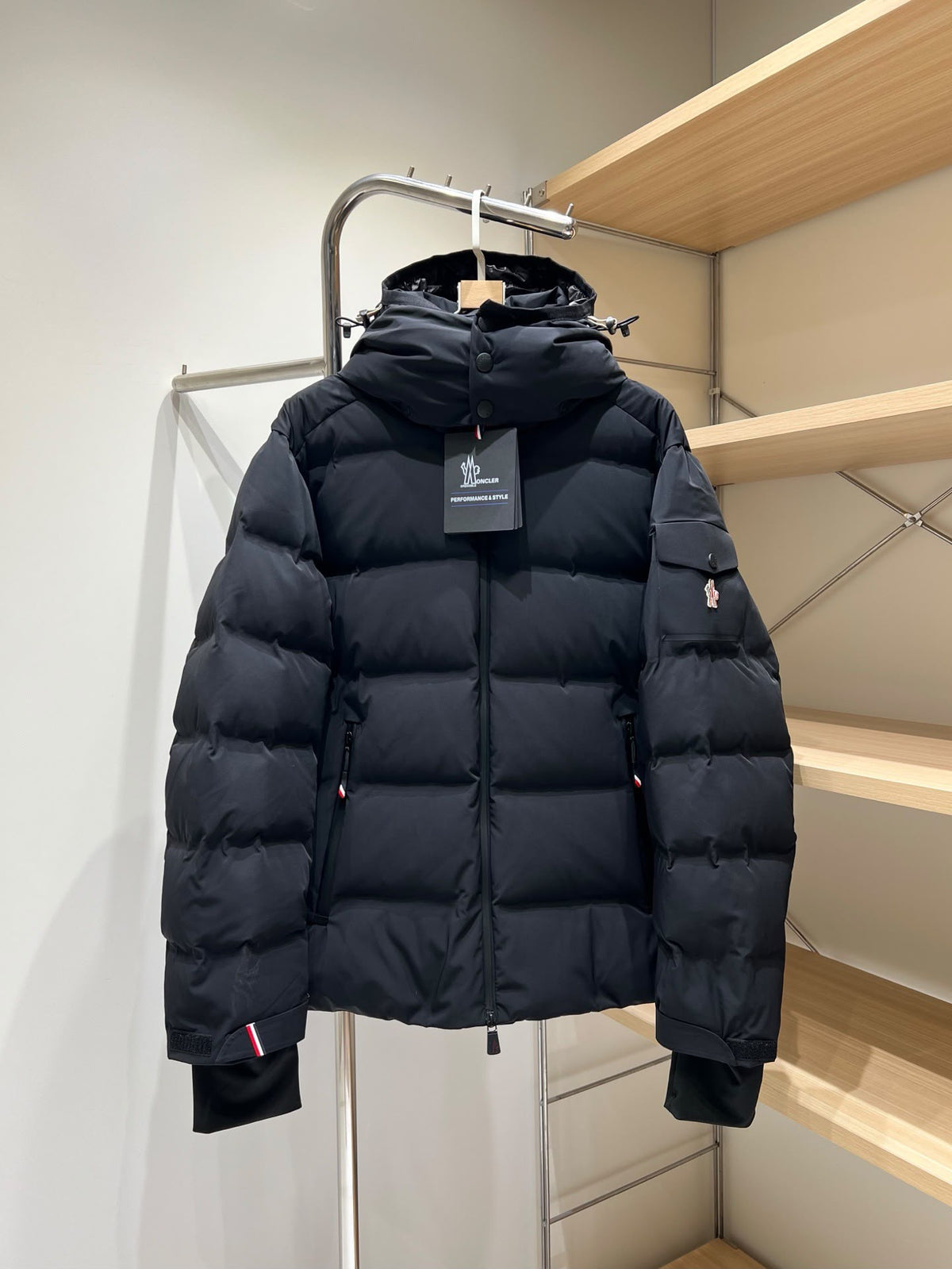 MNCLR NAJAN QUILTED DOWN PUFFER COAT BLACK -  PRE-ORDER